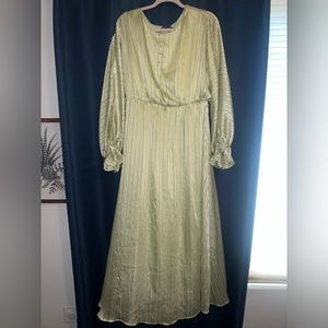 Shein Green maxi dress size Large